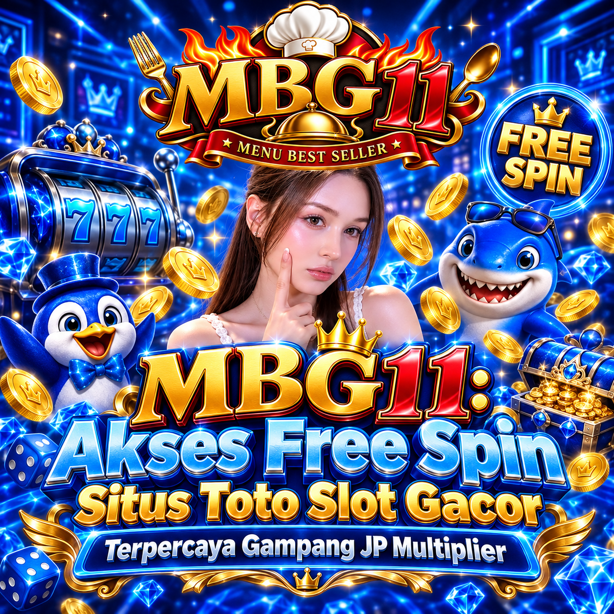MBG11: Akses Free Spin Situs Toto Slot Gacor Terpercaya Gampang JP Multiplier