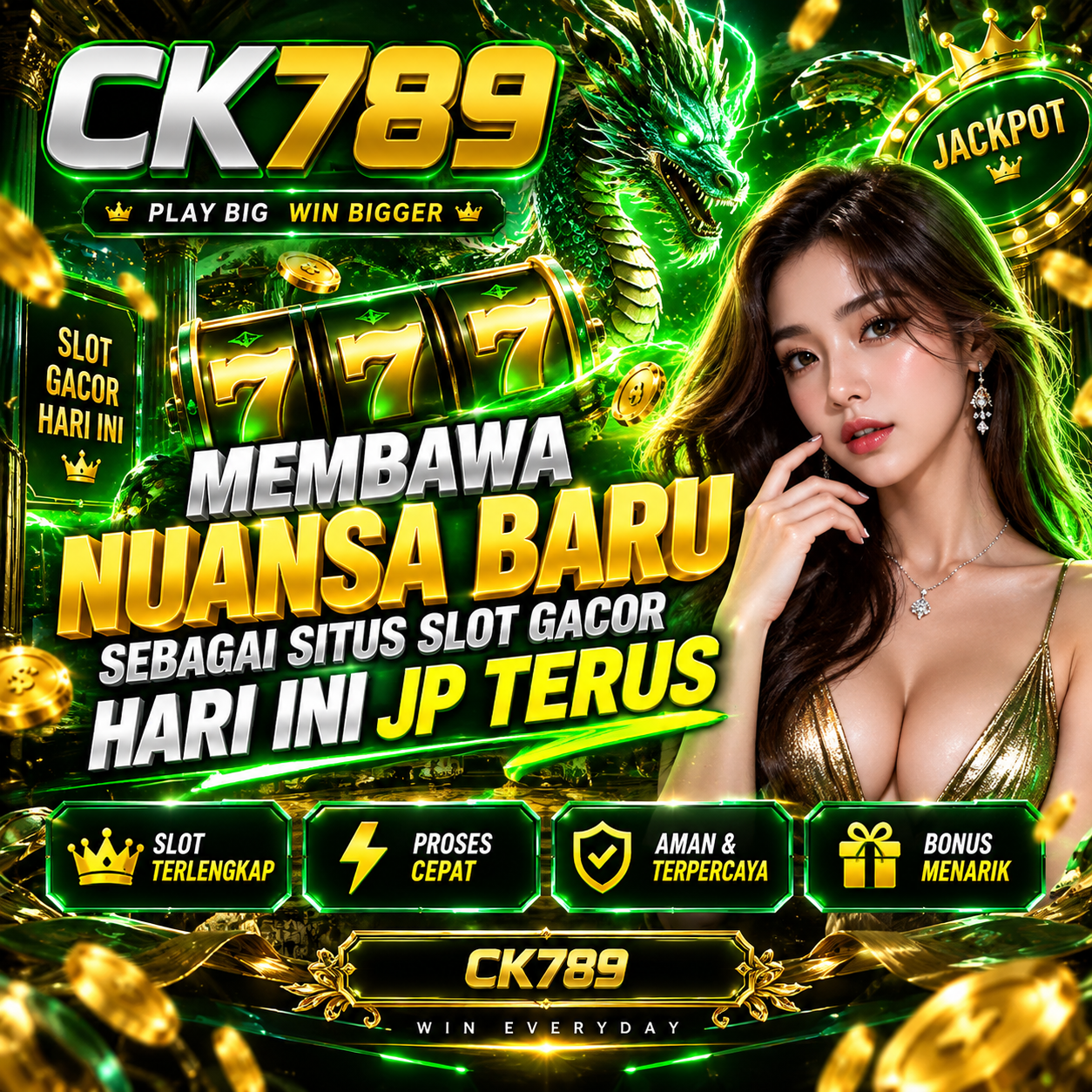 CK789: Membawa Nuansa Baru Sebagai Situs Slot Gacor Hari Ini JP Terus